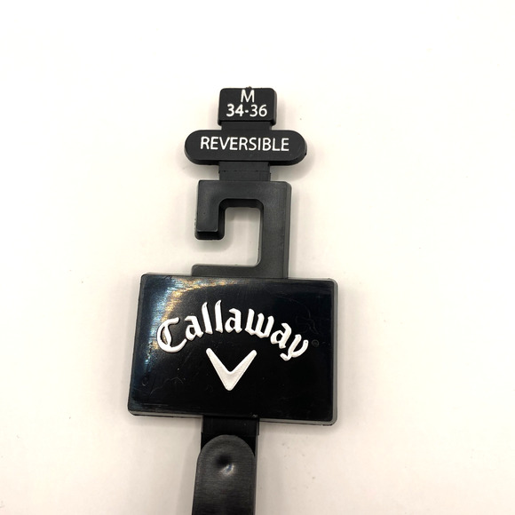 Callaway Swing Tech Reversible Stretch Braided Men Golf Belt Navy M 34-36 NWT - Picture 5 of 6